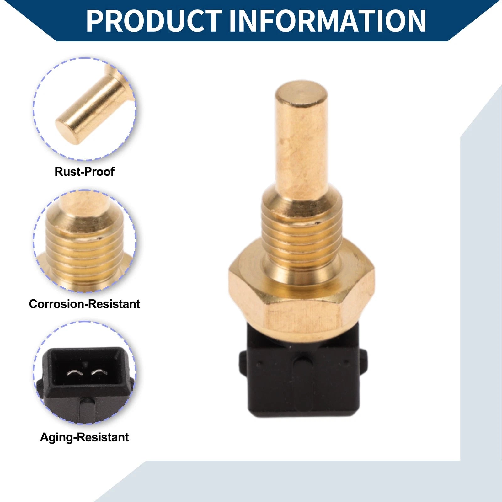 Engine Coolant Temperature Sensor No.024262 for Volkswagen Sagitar (2010–2015)