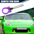 Trailer Tow Hook Screw Front Rear Purple for Nissan (2005–2015)