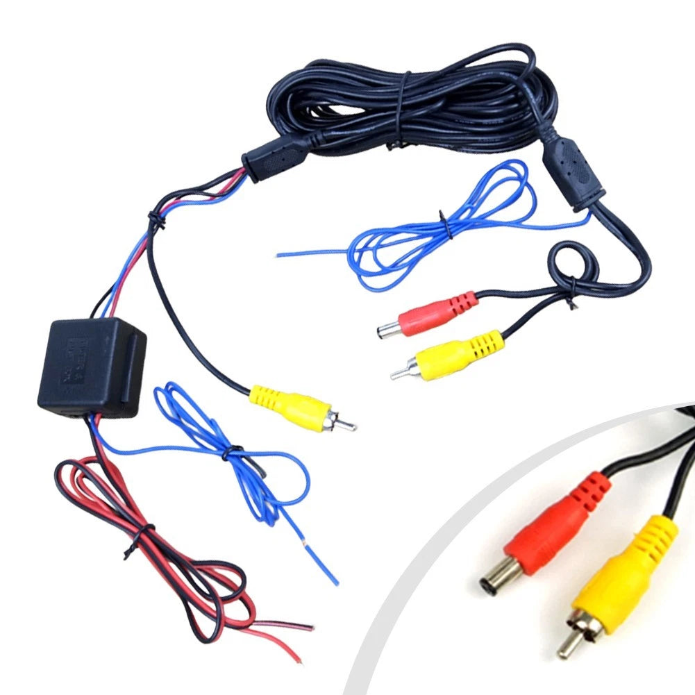 Efficient ACC Power Wire for Car Rear View Camera with Relay Protection