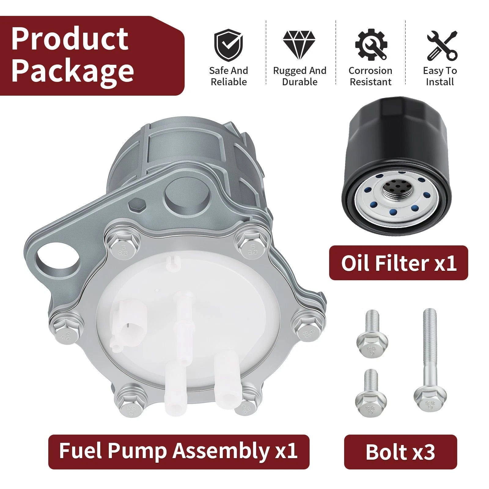 Fuel Pump for Honda Shadow 750 VT750, Stateline, Interstate, Fury, Sabre 1300 VT1300