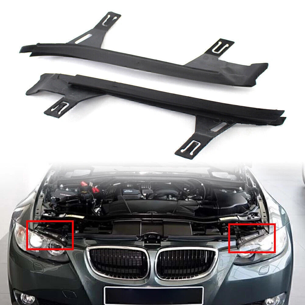2X Front Upper Headlight Gaskets for BMW 3 Series E92 E93