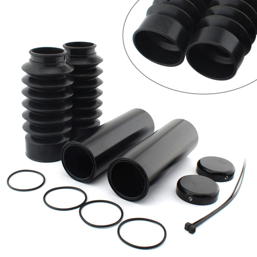 Front Fork Cover Tube Cap Kit for Harley Davidson Dyna (2006–2017)