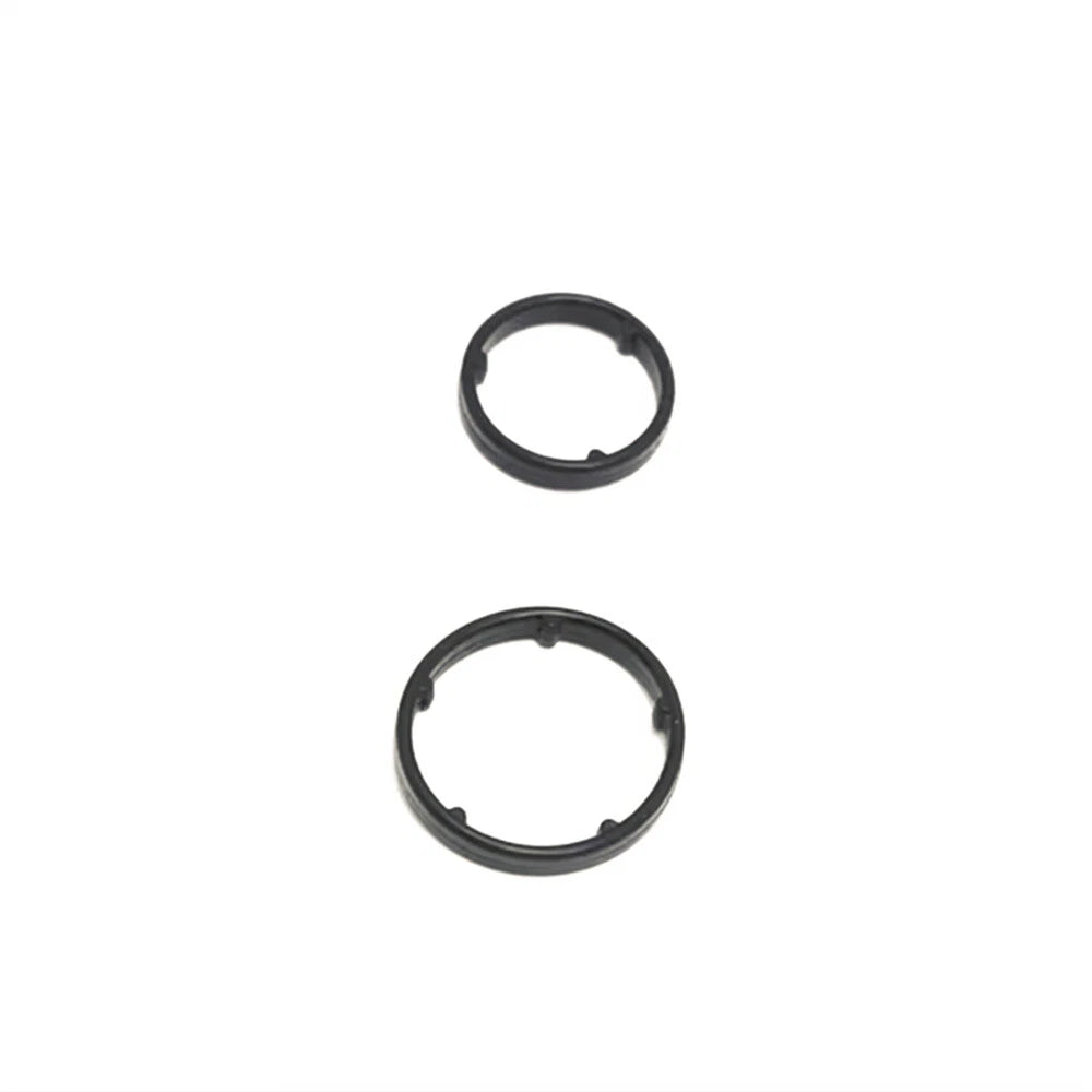 2 Pcs Engine Rear Oil Filter Seal for Hyundai Santa Fe (26316-2F001, 26317-2F001)