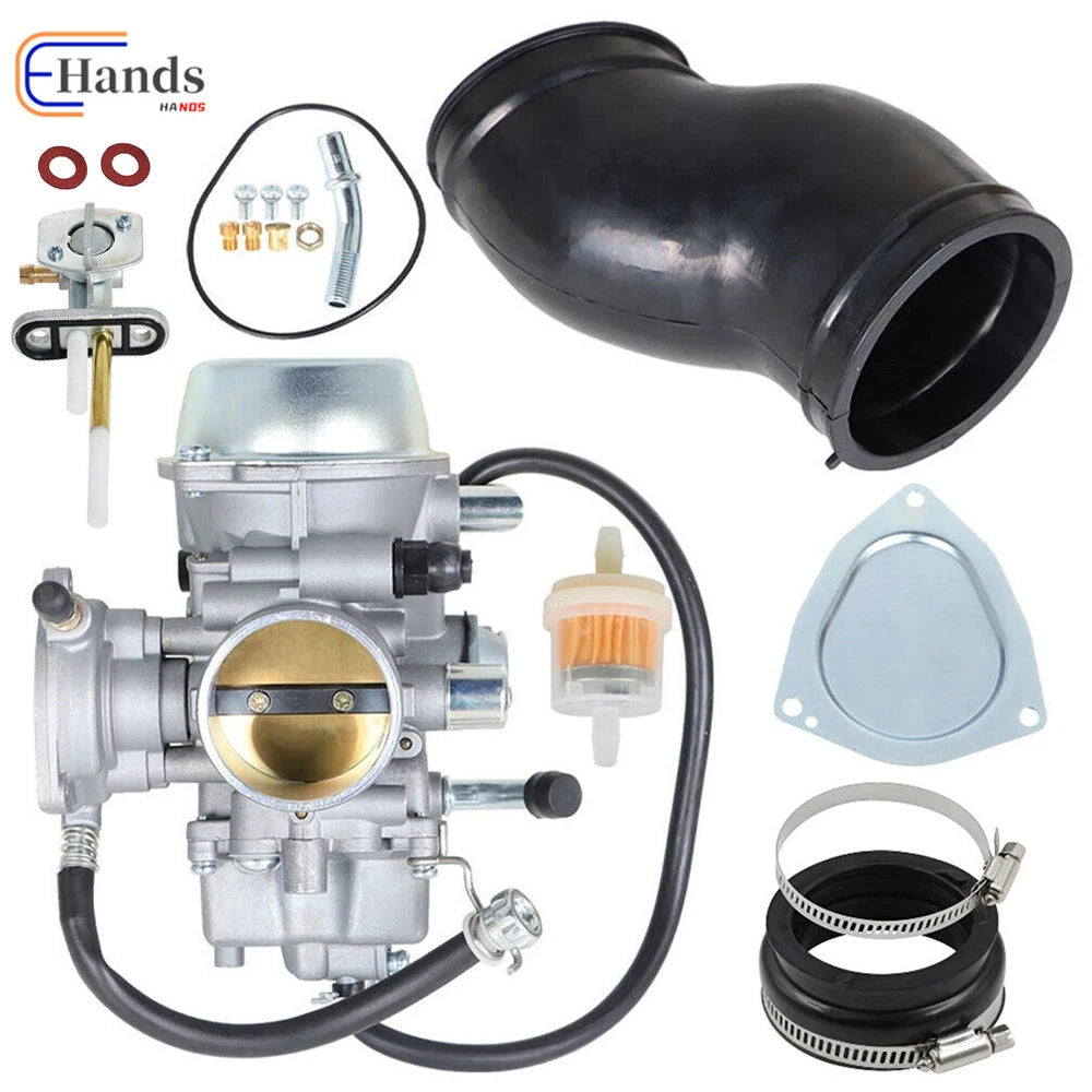 Carburetor + Intake Manifolds + Fuel Cock for Yamaha Grizzly 600 (1998)