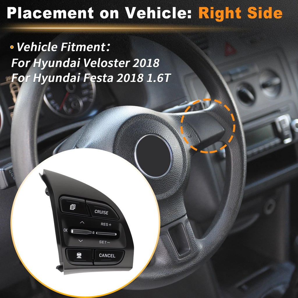 Steering Wheel Button Right Side for Hyundai Veloster (2018–2018)