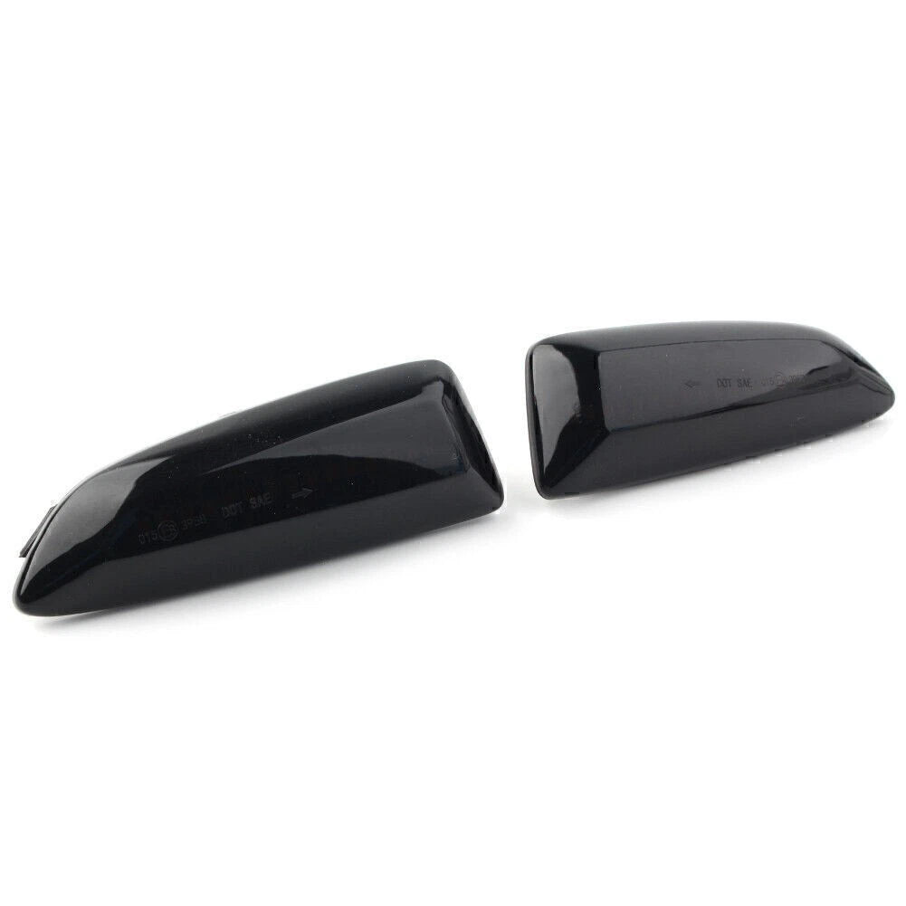 Dynamic LED Black Side Marker Light for Opel Astra J K Crossland Insignia B