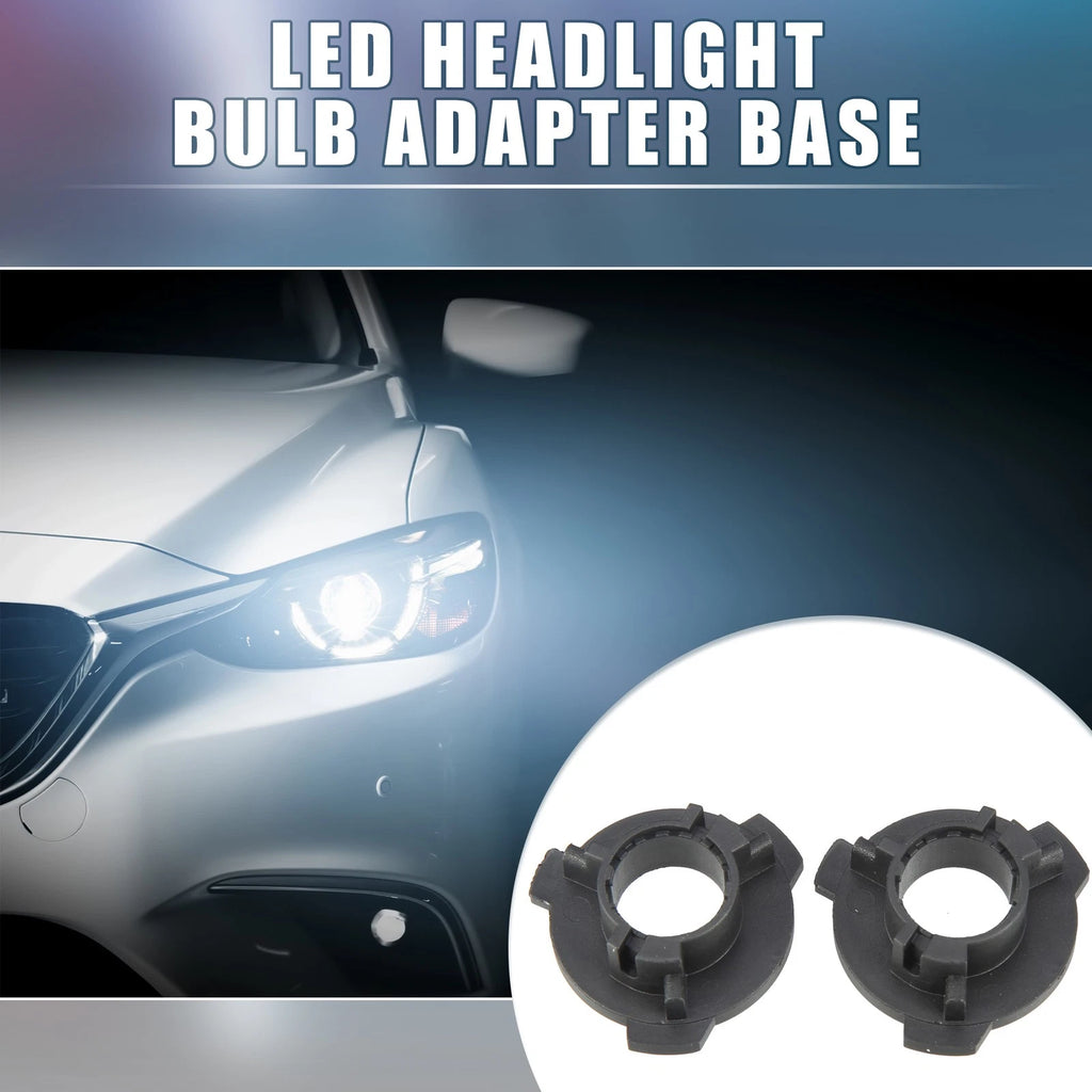 H7 LED Headlight Bulb Holder Socket Base for Volkswagen Polo (Pack of 2) (2009–2018)