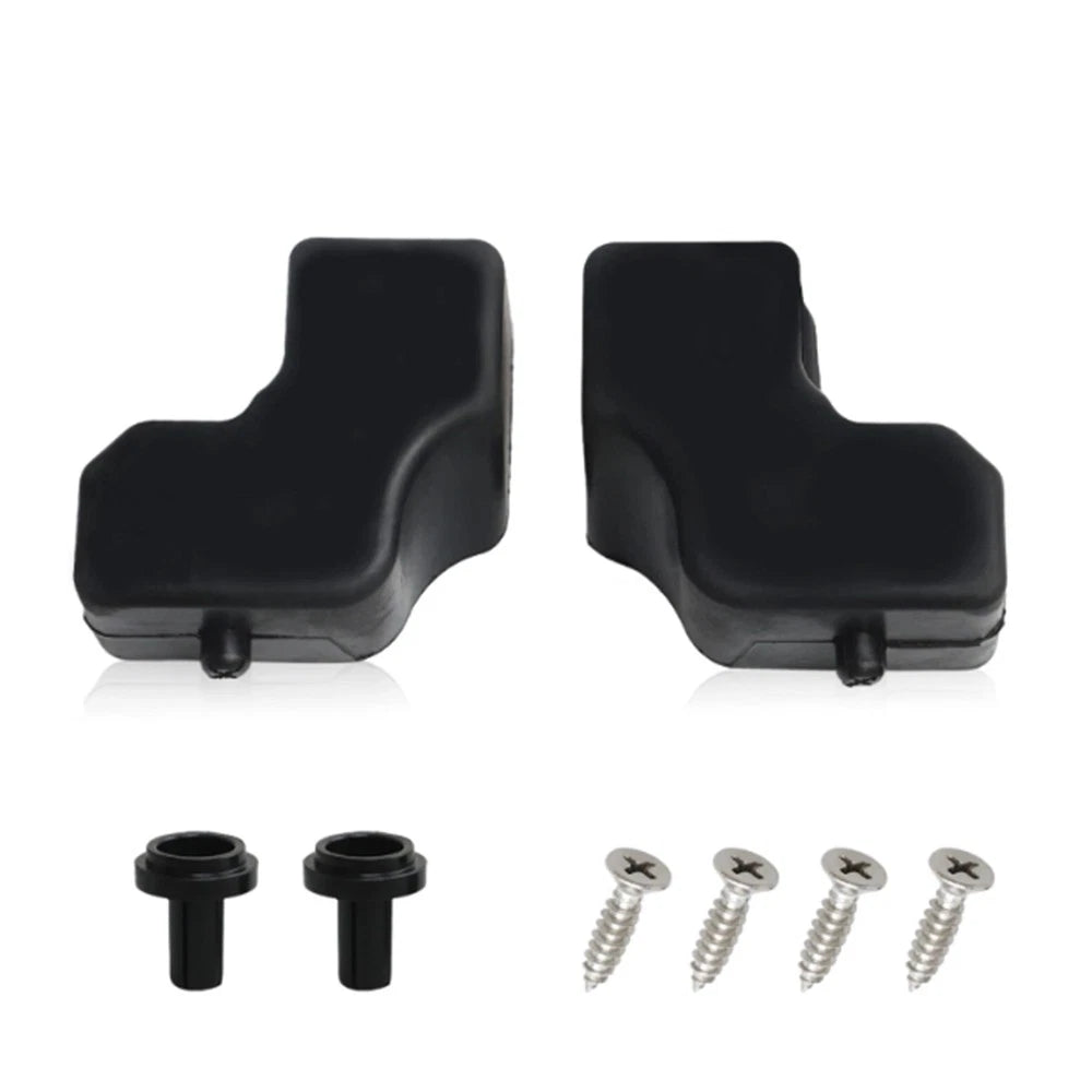 Set of 2 Tailgate Upper Rubber Bushing Bumpers for Ford F-350 F-450 (2017–2022)