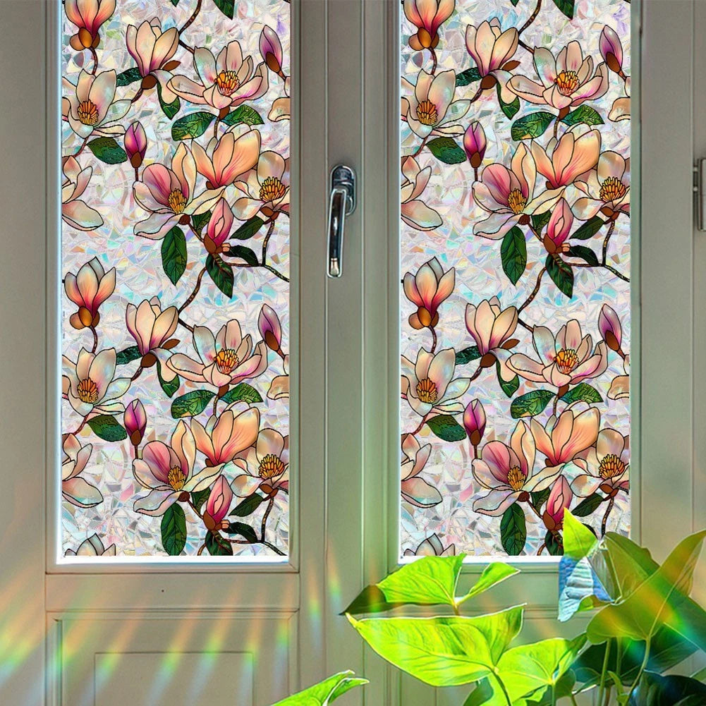Rainbow Window Film for Effective UV Shielding and Privacy
