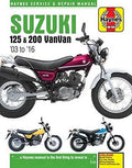 Haynes Manual for Suzuki RV125 & 200 Vanvan (2003–2016)