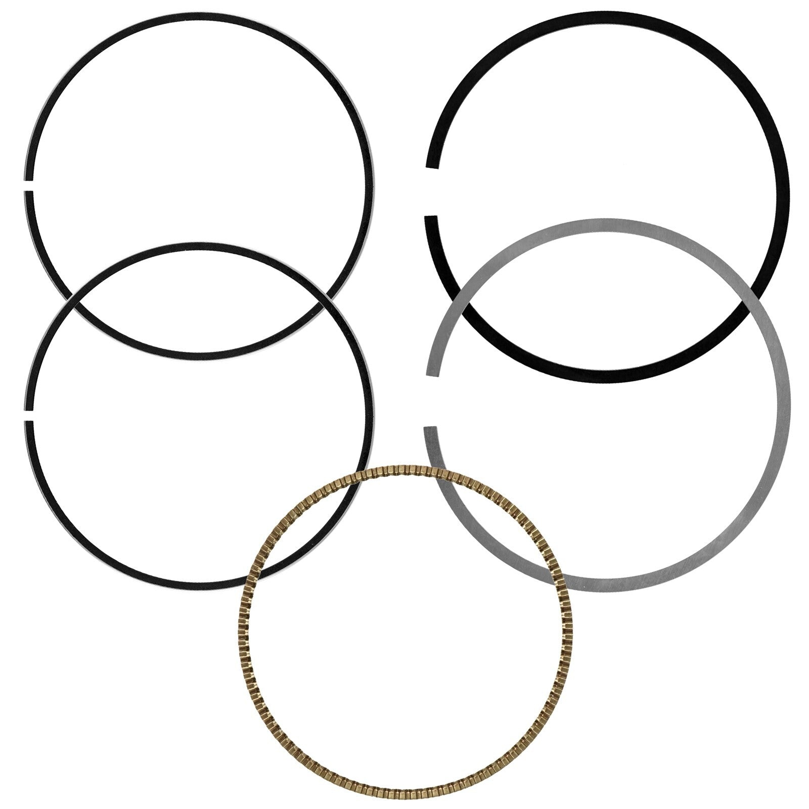 Caltric Piston Ring Set Replacement for Honda Foreman Rubicon 500 (2005–2014)