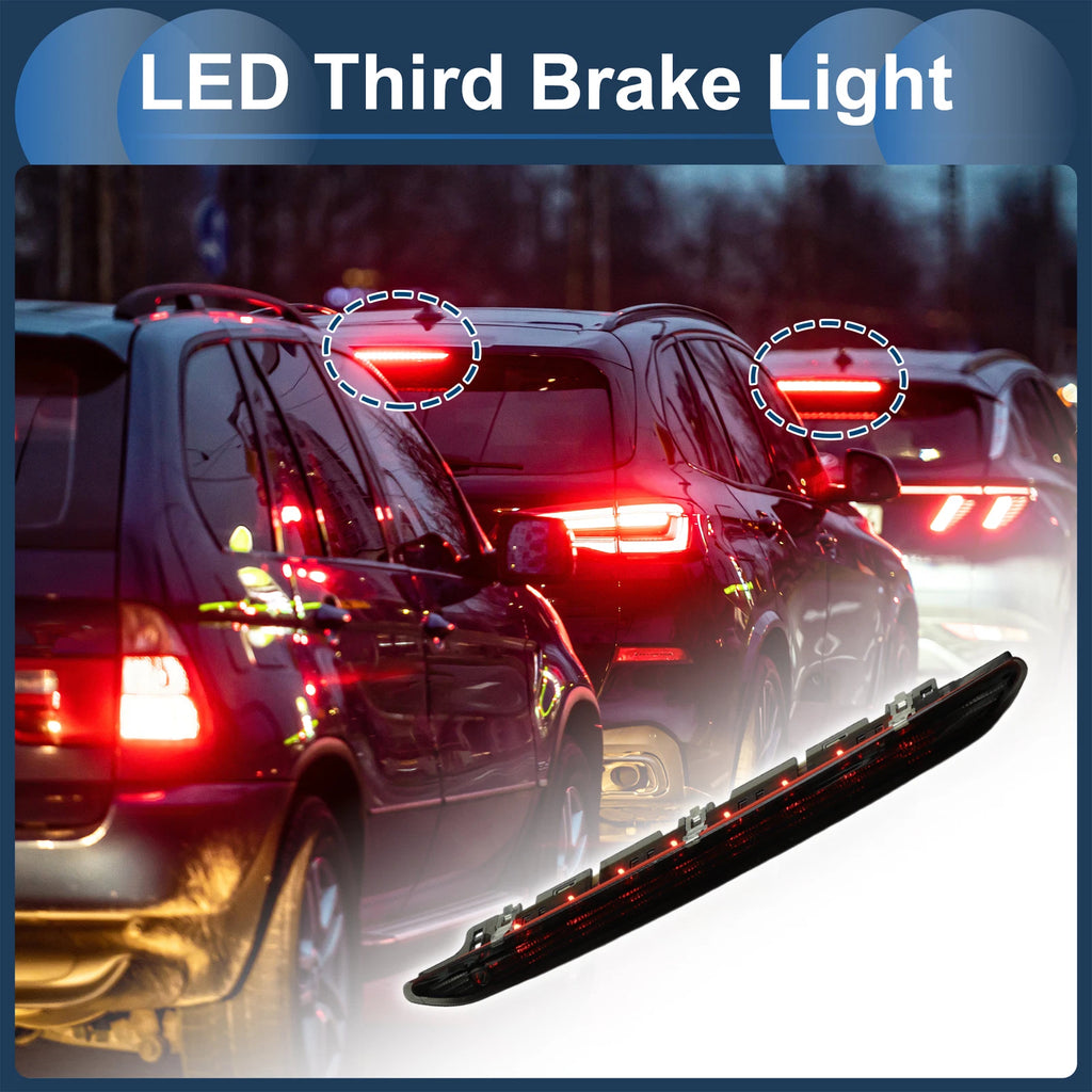LED Third Brake Light for Seat Leon III (5F) (2013–2017) Black Housing