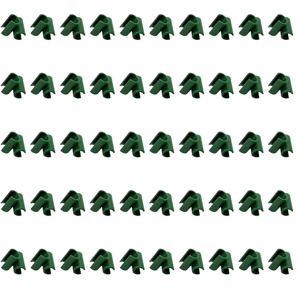 50pcs Plant Trellis Connector Clips for Garden Frame Rod