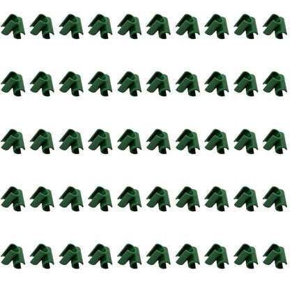 50pcs Plant Trellis Connector Clips for Garden Frame Rod