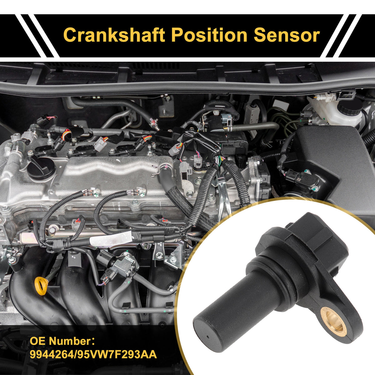 Crankshaft Position Sensor Replacement for Volkswagen Golf 1.4 (1991–1997)