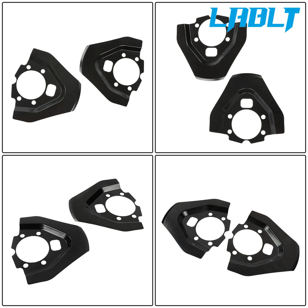 2X Front Right Left Brake Dust Shield for Nissan Frontier Pathfinder (2005–2011)