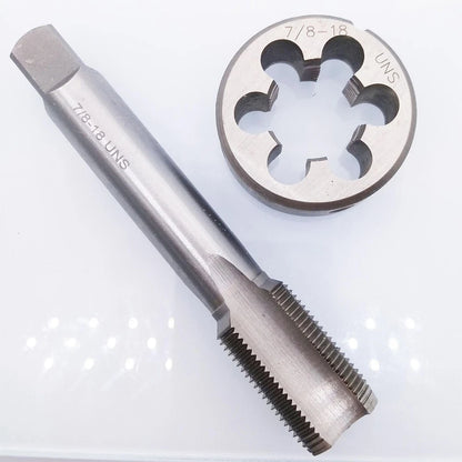 7/8-18 UNS Tap & Die Set for Precision Cutting