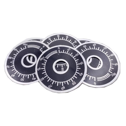 5Pcs Variable Transformer Potentiometer for Dial Face Plate