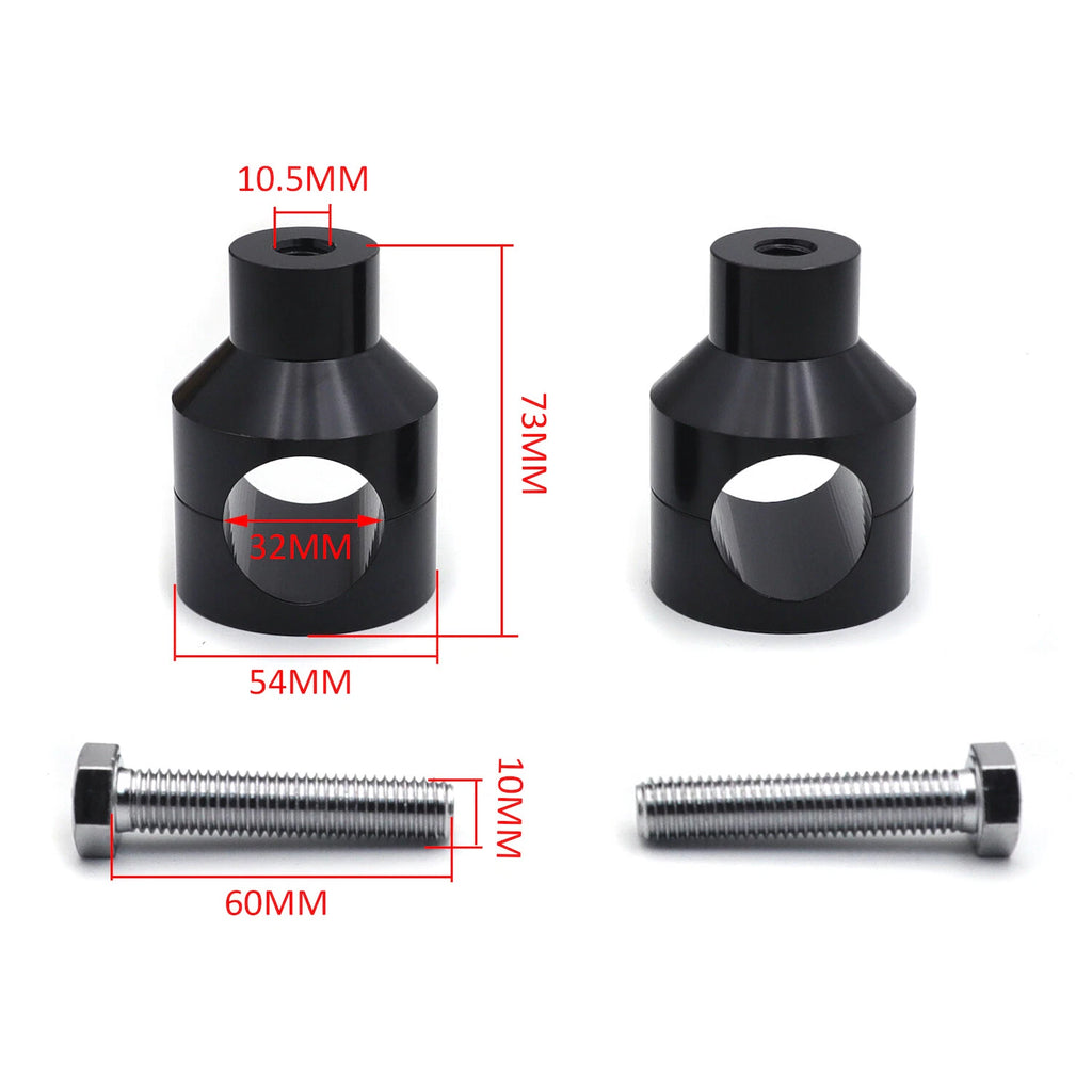 1.25" Round Handlebar Riser for Harley Sportster (2004–2023)