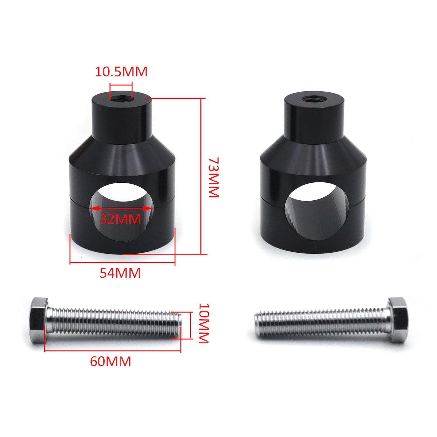 1.25" Round Handlebar Riser for Harley Sportster (2004–2023)