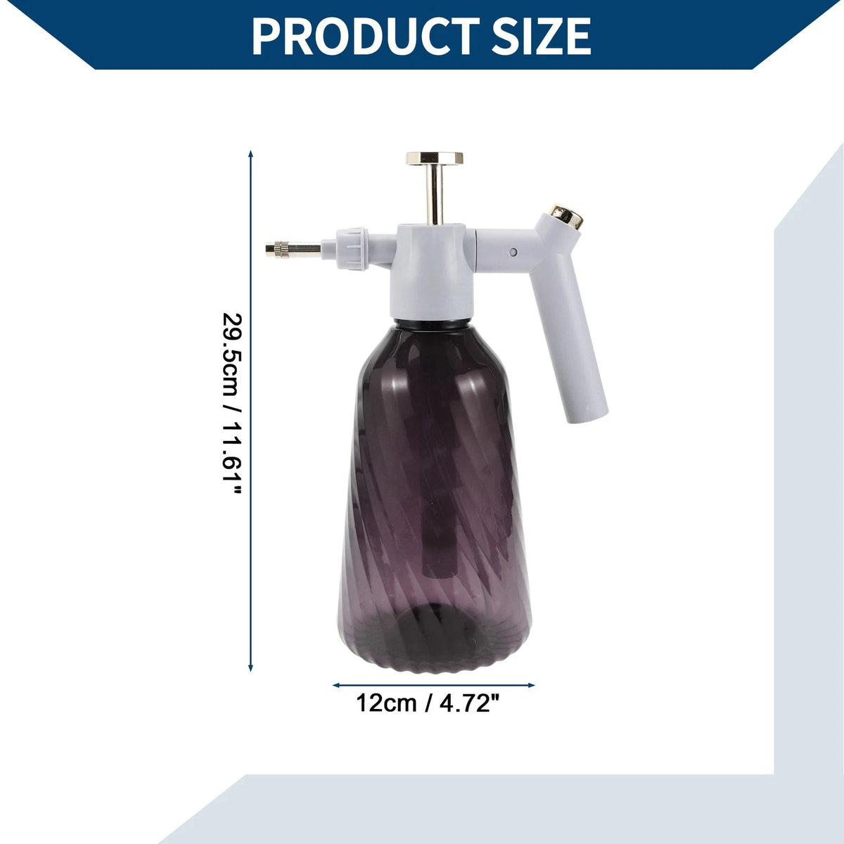 1.5L Pump Spray Washer Bottle for Car (Universal)