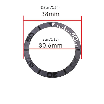 38mm Ceramic Bezel Inserts for Seiko Diver SKX007 SKX009 SKX011 (2000–Present)