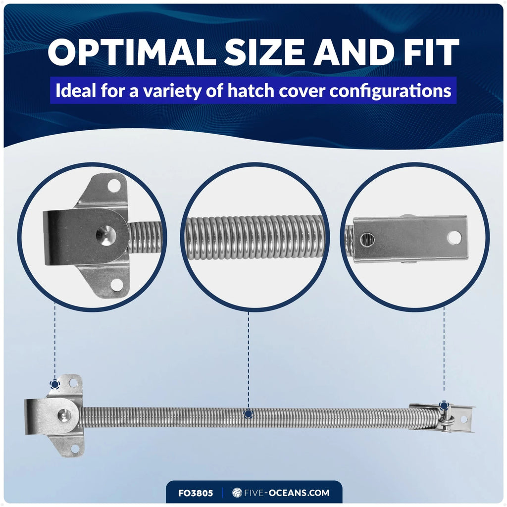 Hatch Lid Support Spring Holder for Five Oceans (10 Inch)