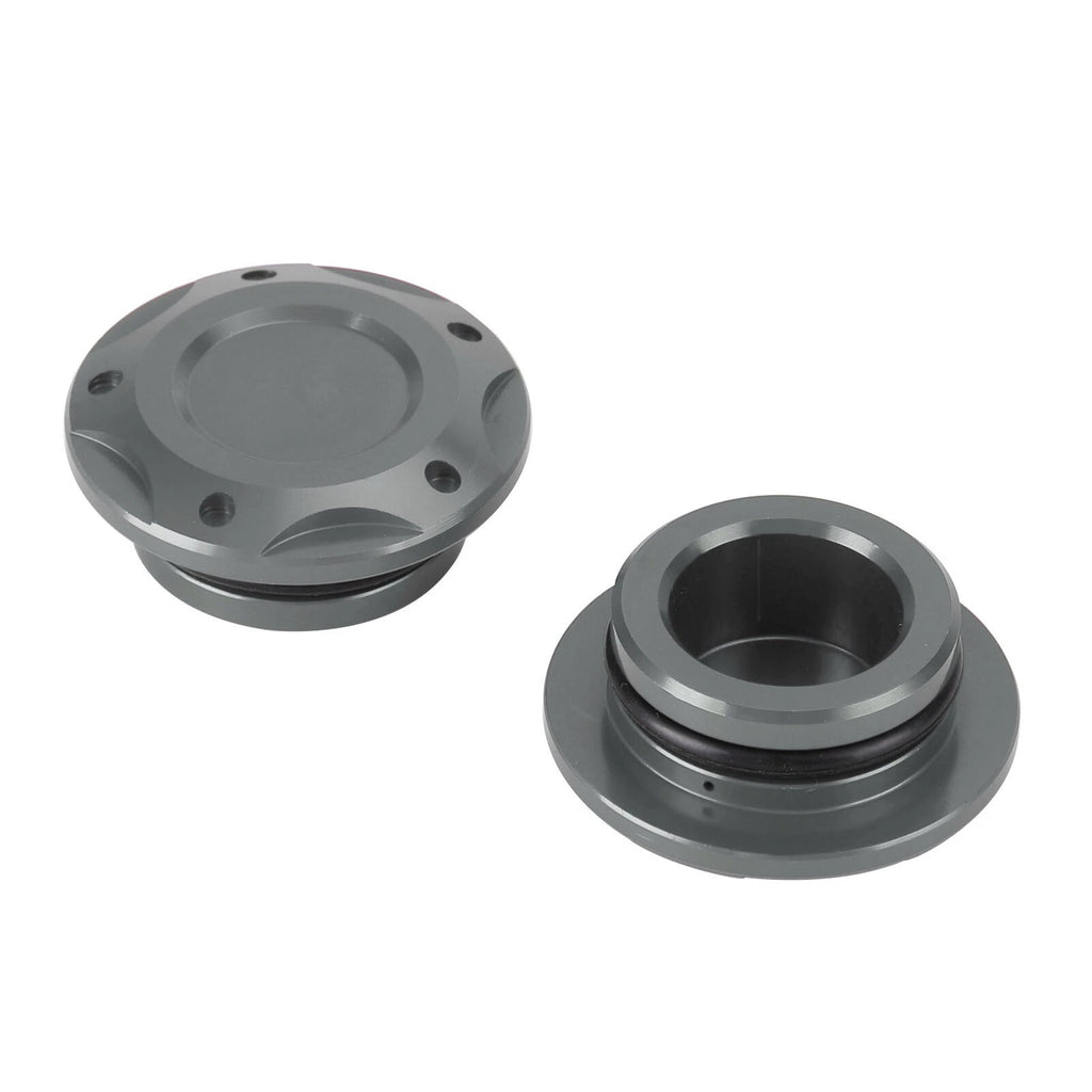 Aluminum Titan-color Frame Hole Caps Plug Cover for Yamaha YZF-R3 (2015–2023)