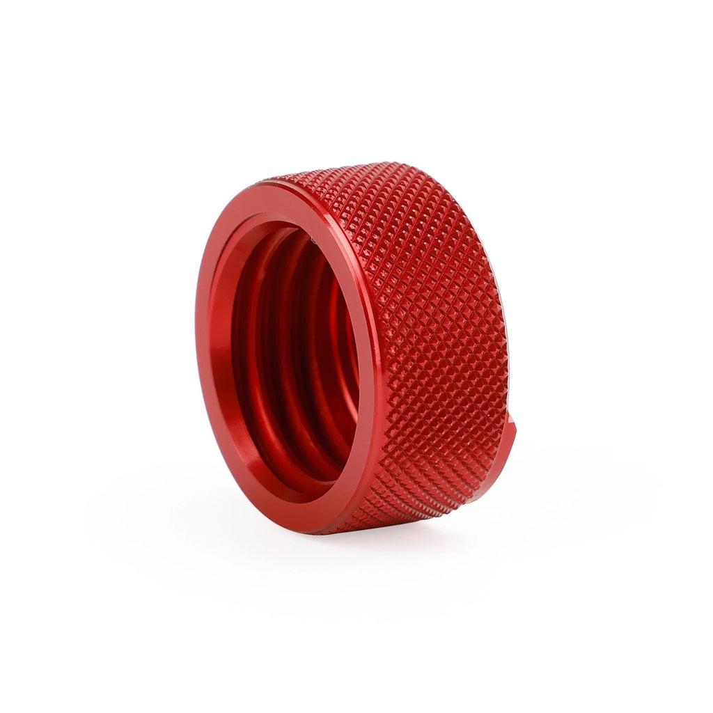 CNC Red Coolant Reservoir Cap for Ducati Hypermotard 821 939 950 SP (2013–2023)