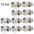 Set of 10 Carburetor Diaphragm Kits for Homelite A98064-11 Shindaiwa C35 C270