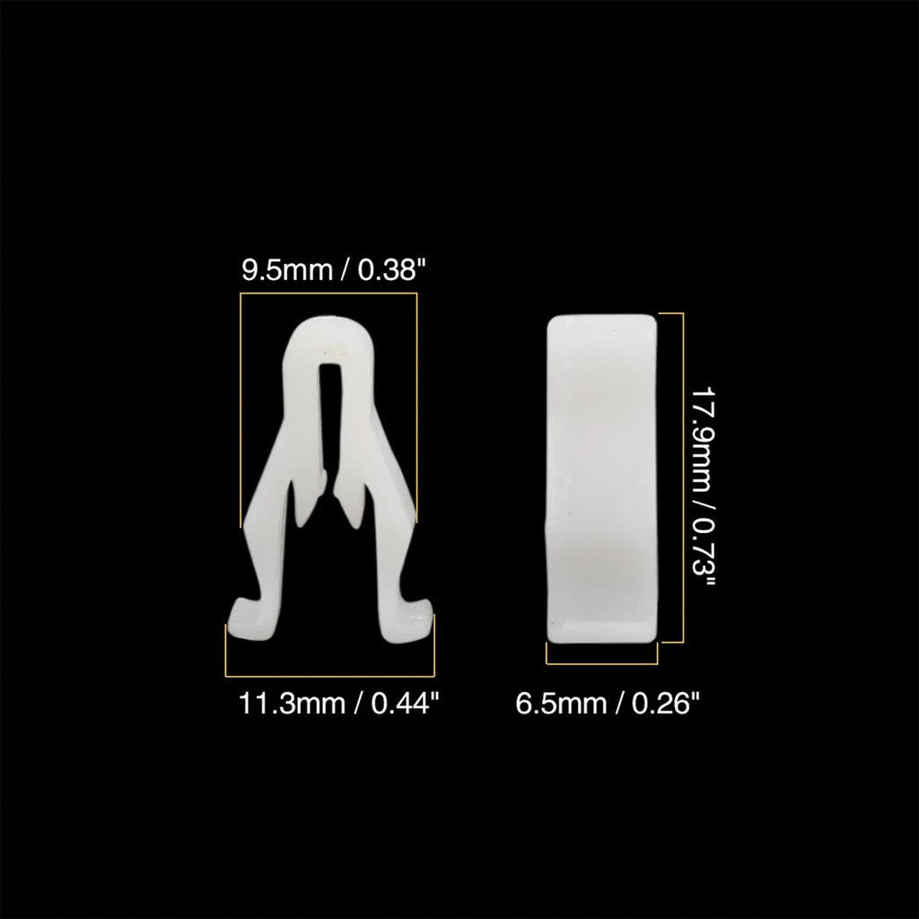 Nylon Switch Bezel Clip Replacement Set for Toyota Lexus (2010–2024)