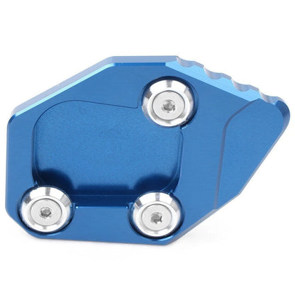 Foot Kickstand Side Stand Plate Pad Extension for Honda CBR600RR (2007–2015) - Blue