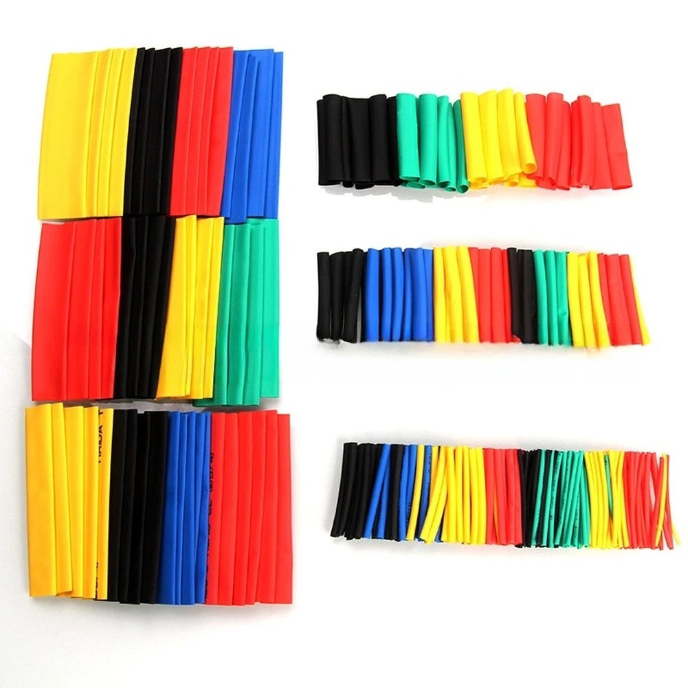 328pcs Polyolefin Heat Shrink Tubing Assorted Sizes for Insulation
