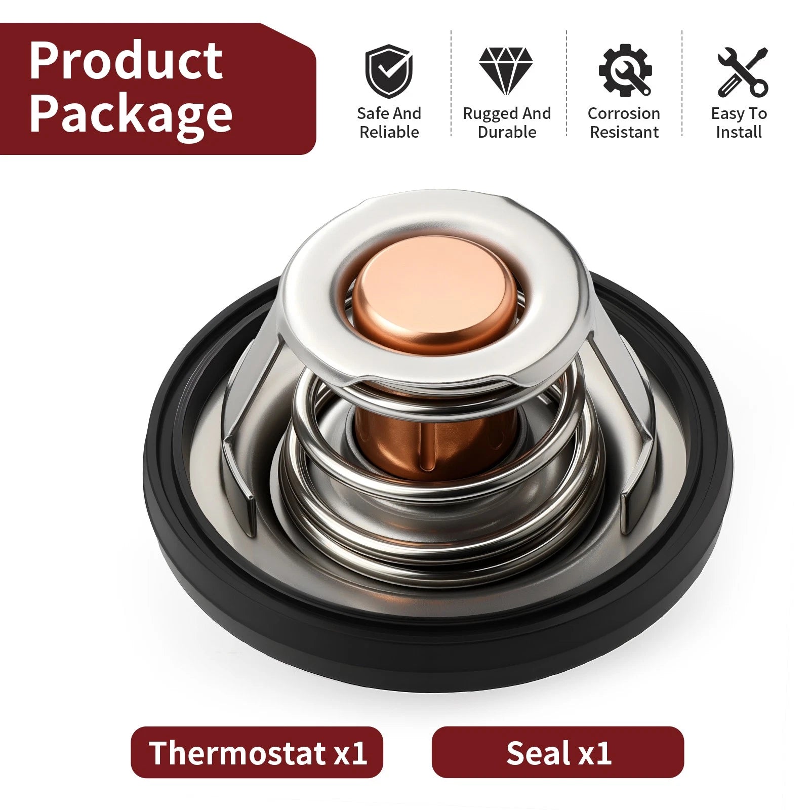 Thermostat w/ O-Ring for Polaris Sportsman XP 1000 Touring (2015–2025) 7052561