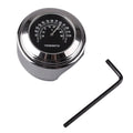 7/8" Motorcycle Handlebar Clock Thermometer Chrome Mount for UK Models
