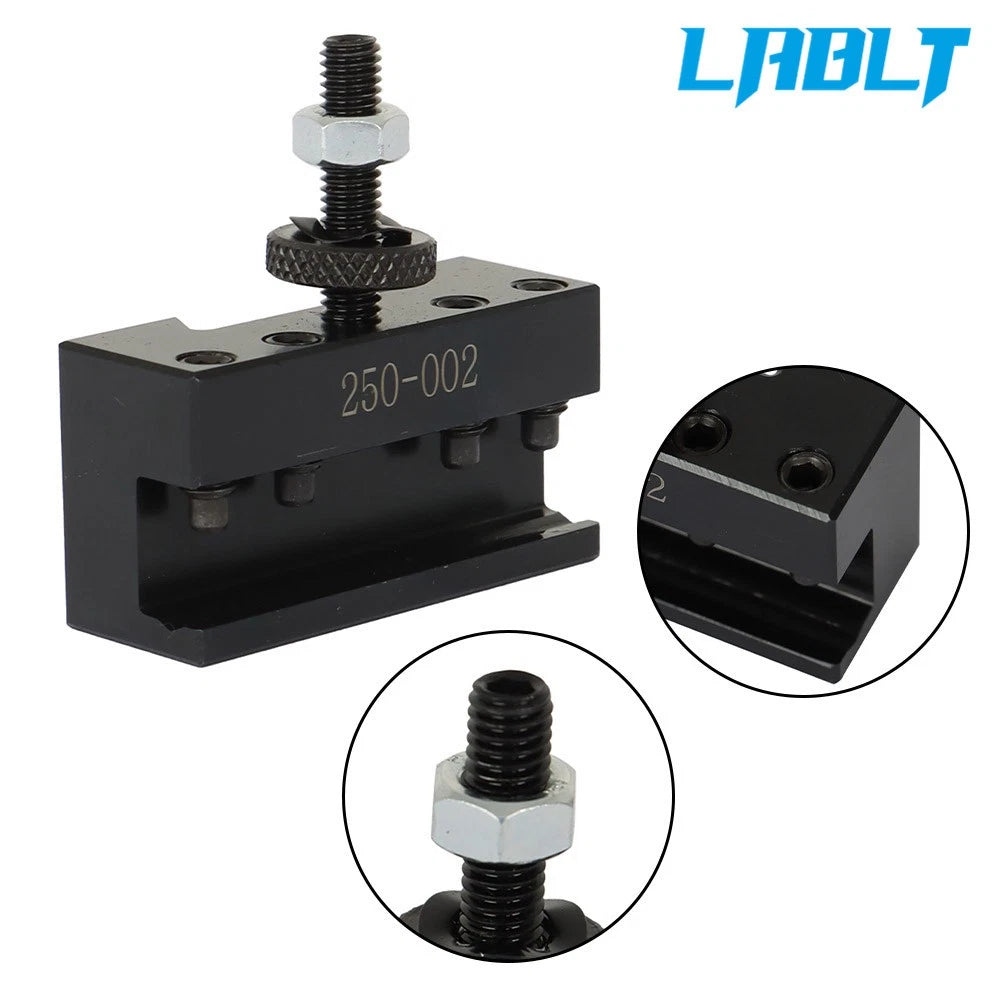 2X Quick Change Boring Turning Tool Post Holder for Lathe (LABLT 250-002)