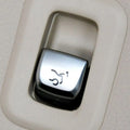 Tailgate Control Switch Cap for Mercedes-Benz C Class E Class Silver