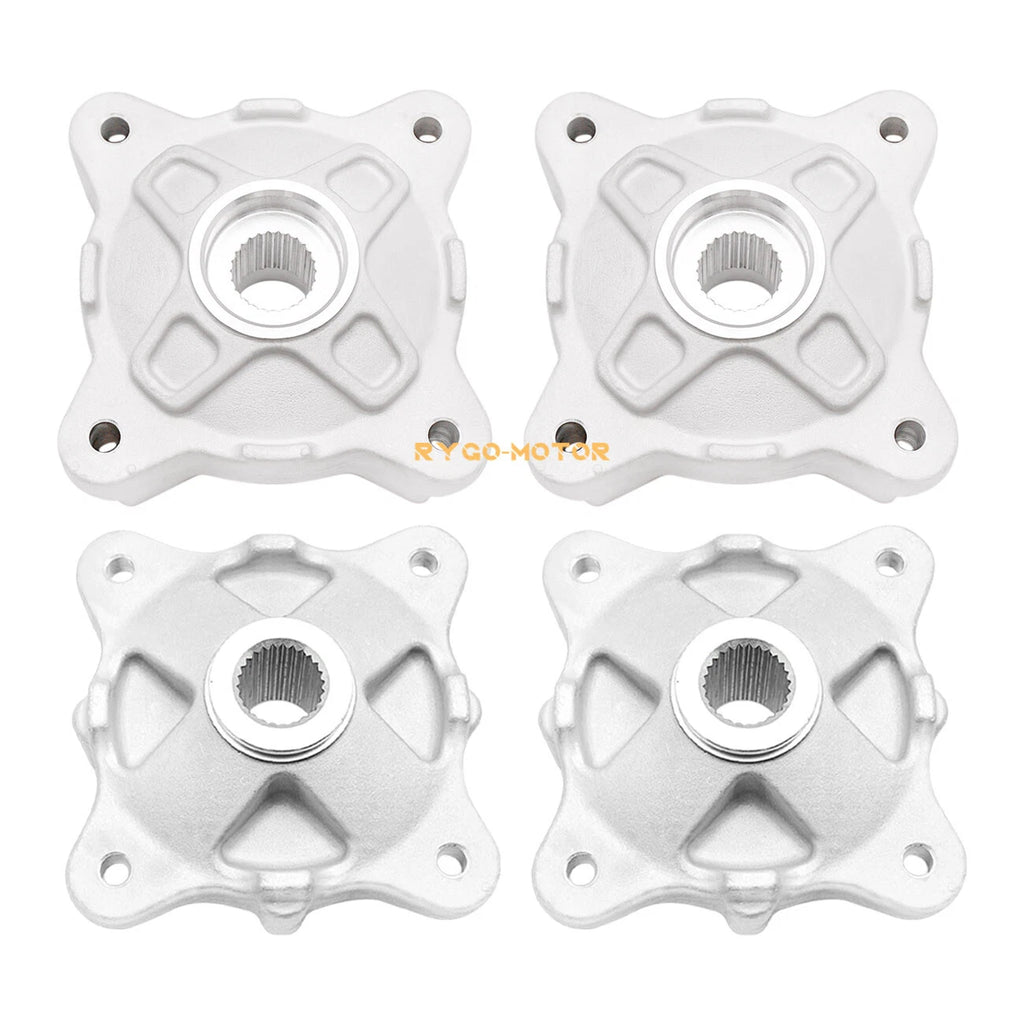 Front & Rear Wheel Hubs & Bearings & Studs Kit for Polaris RZR 800 (2008–2014)
