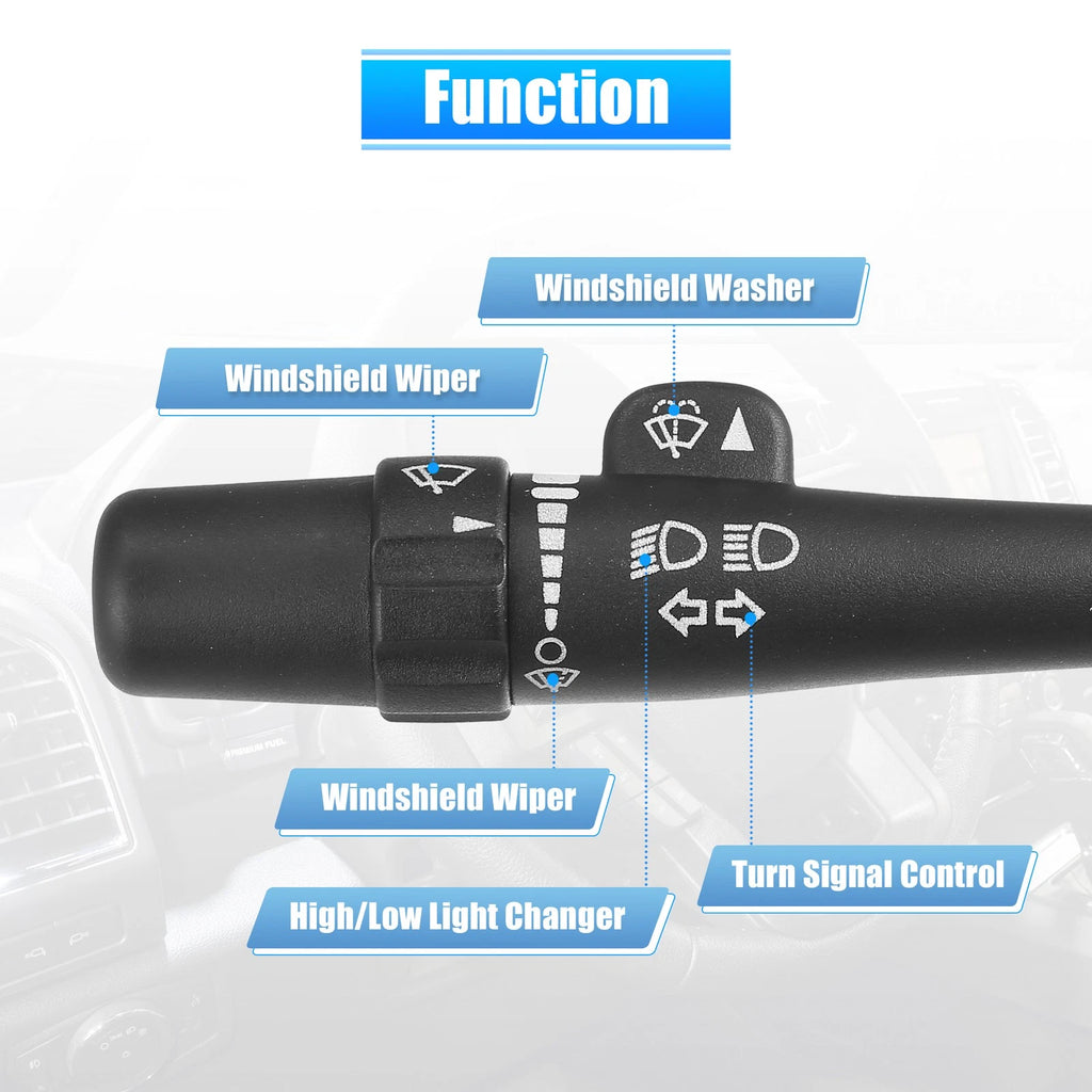 Multifunction Turn Signal Wiper Switch Replacement for Chevrolet Avalanche 1500 (2007–2013)