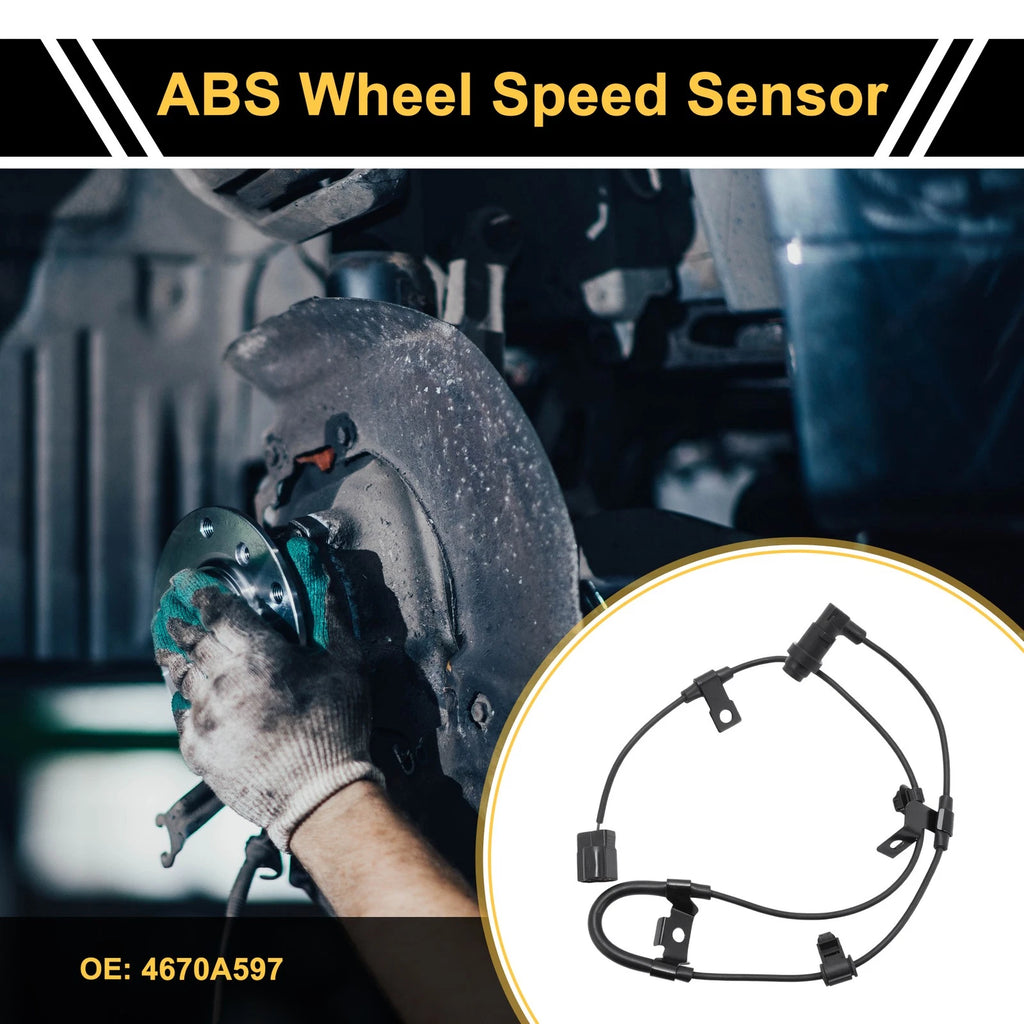 ABS Wheel Speed Sensor Rear Left Replacement for Mitsubishi L200 (2012–2015)