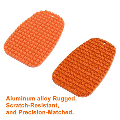 Universal Aluminum Alloy Motorcycle Side Stand Kickstand Pad Plate