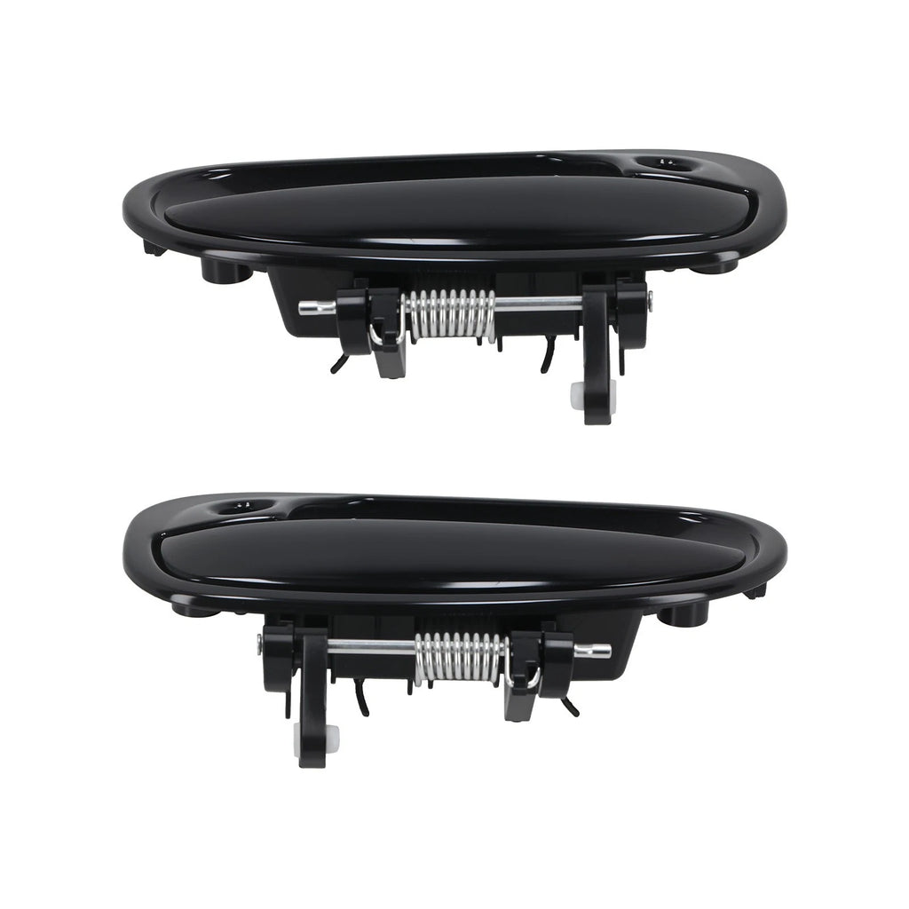 Front Door Handle Pair for Honda Civic (1996–2000) Black 72180S00004