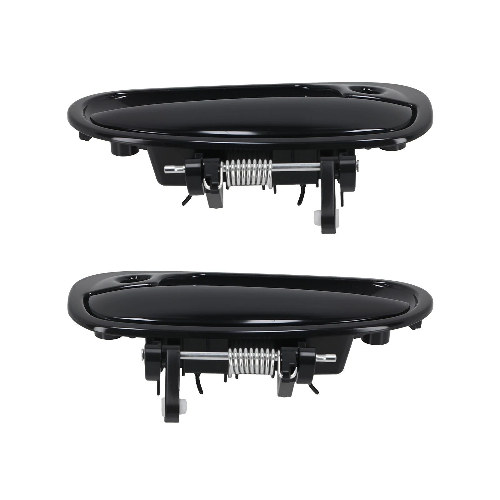 Front Door Handle Pair for Honda Civic (1996–2000) Black 72180S00004