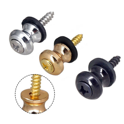 Stylish Strap Button Locks for Guitar Mandolin Ukulele (No Part Numbers)
