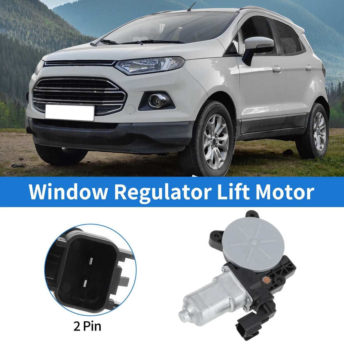 Power Window Regulator Lift Motor for Ford Ecosport (No.CN15A27001C)