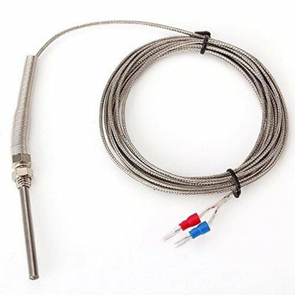 Set of 1 K-Type Sensor Replacement 3/8" NPT Glass Fiber