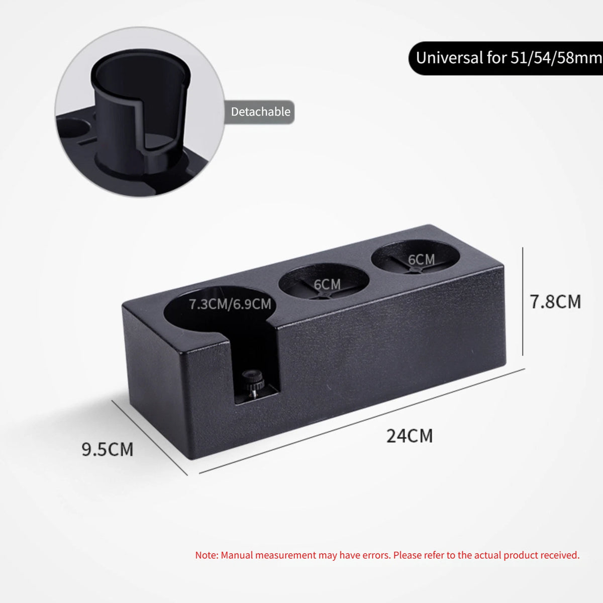 Coffee Tamper Stand for Espresso Machines (Detachable Components)