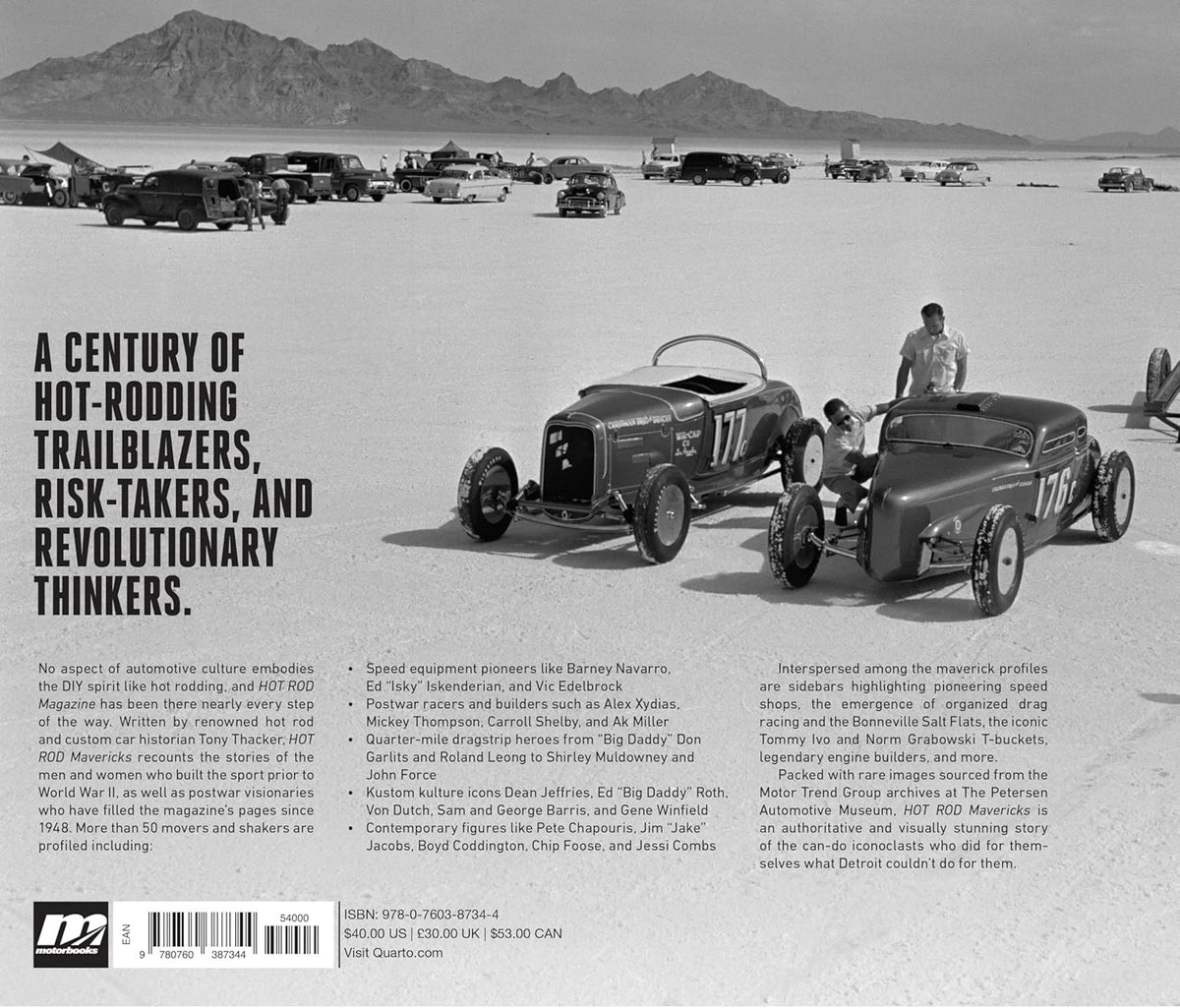 Set of 4 Hot Rod Mavericks Builders Racers Rebels Book