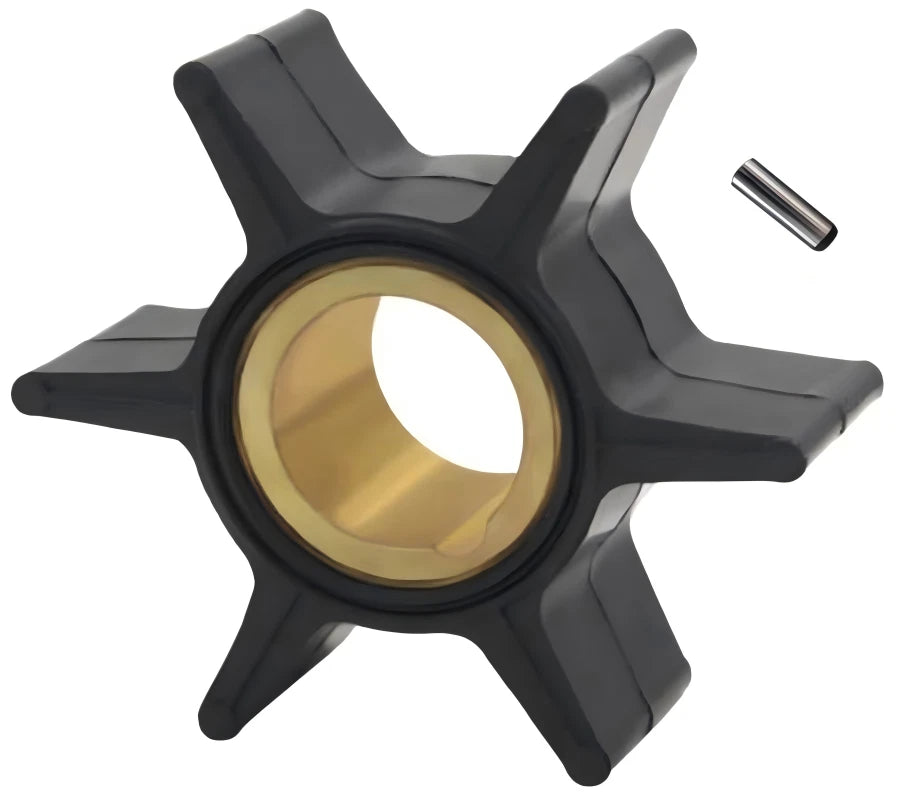 Water Pump Impeller with Pin for Evinrude Johnson 30 35 HP (1970–1990)