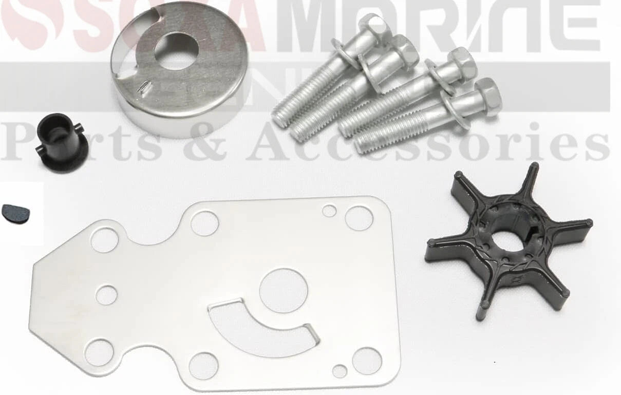 Water Pump Rebuild Kit for Yamaha Marine 9.9HP 15HP (18-3412, 63V-W0078-02)